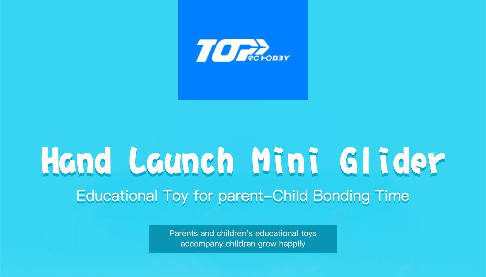 TOP RC Hand launch mini glider